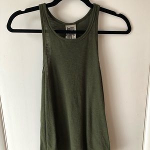 Green Free People Tank